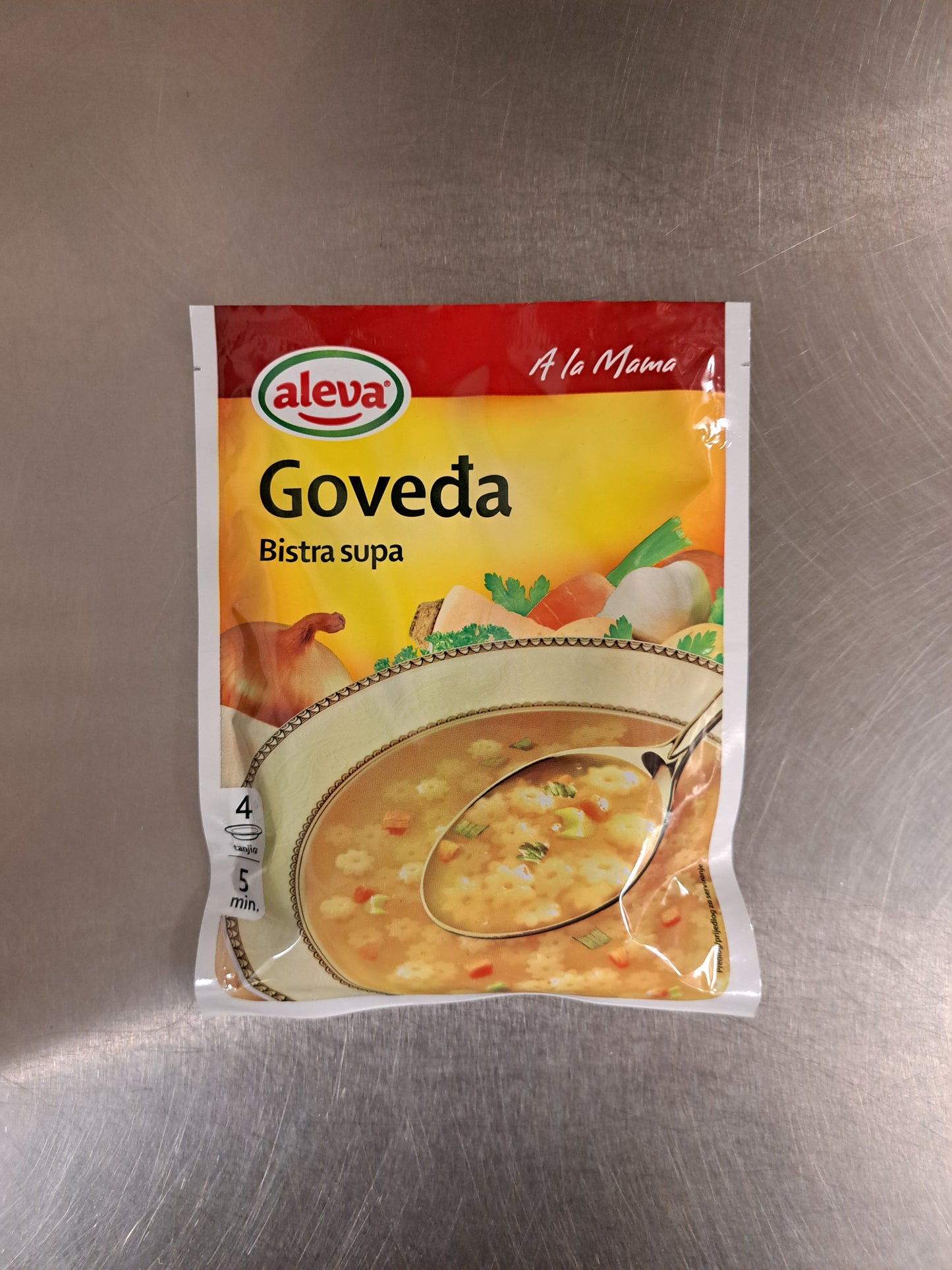 Aleva nötsoppa - govedja bistra supa