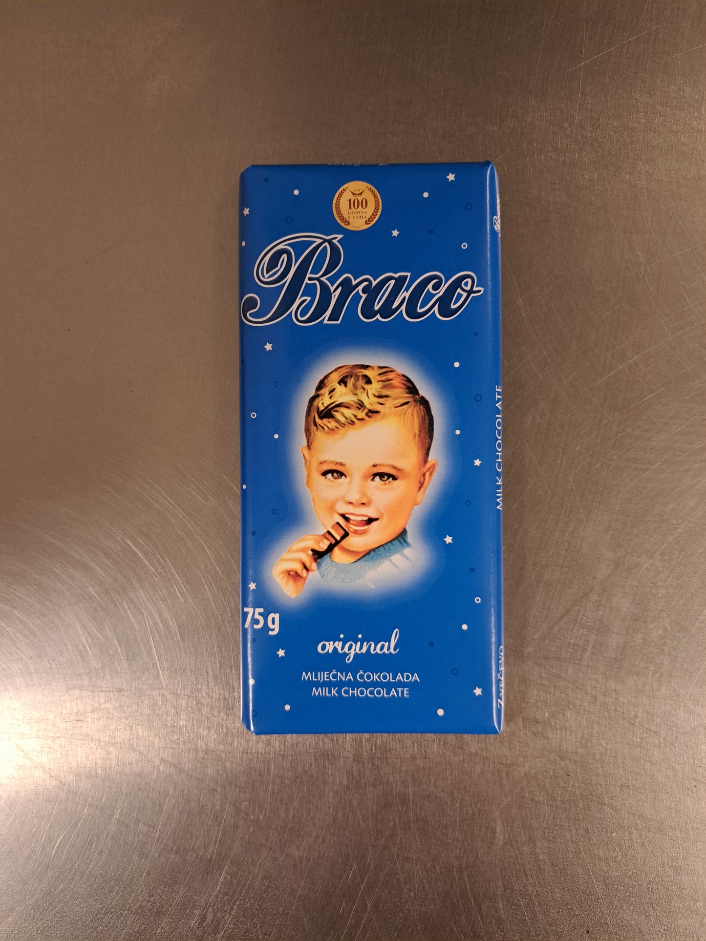 Zvecevo Braco mjölkchoklad - miljecna cokolada 75g