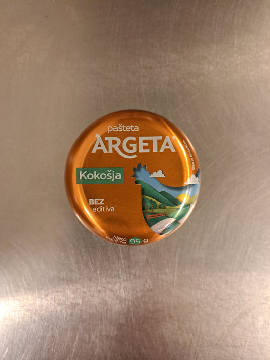 Argeta kycklingpastej - Pileca pasteta 95g