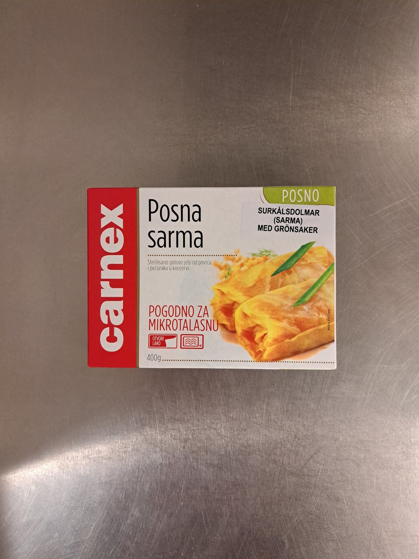 Carnex Kåldolmar veganska - Sarma posna 400g