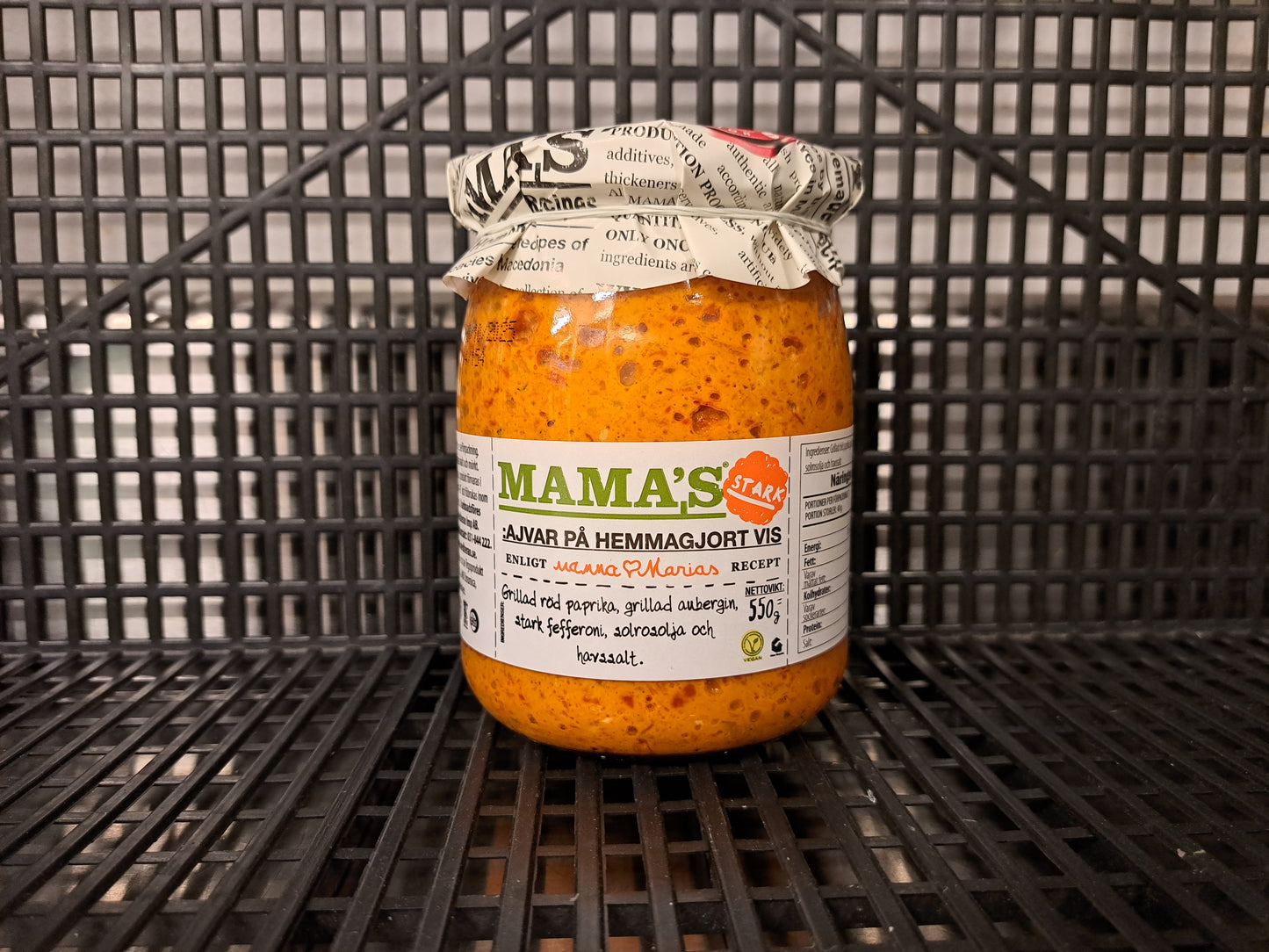 Mamas ajvar stark - ljuti 550g