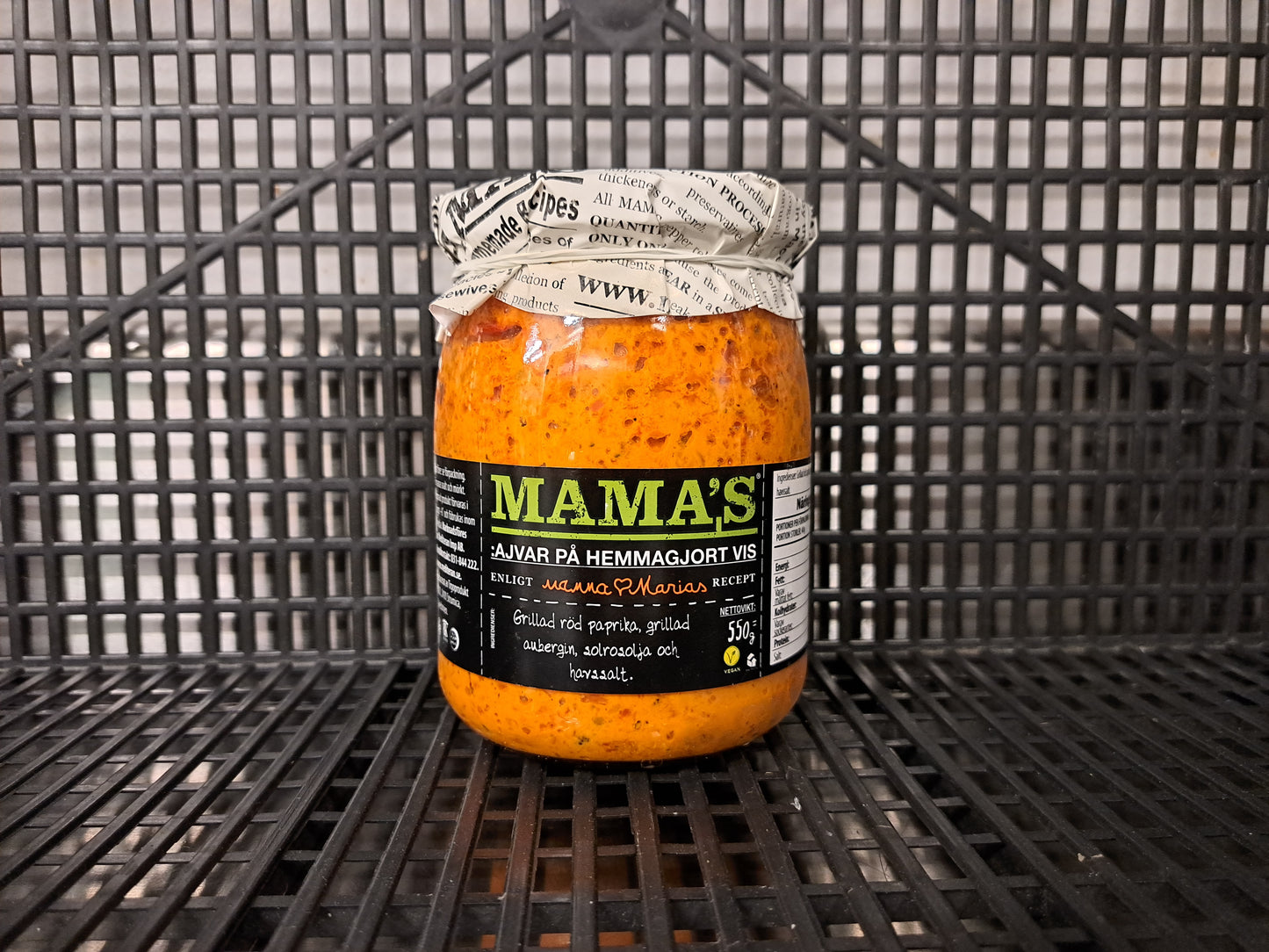 Mamas ajvar mild - blagi 550g