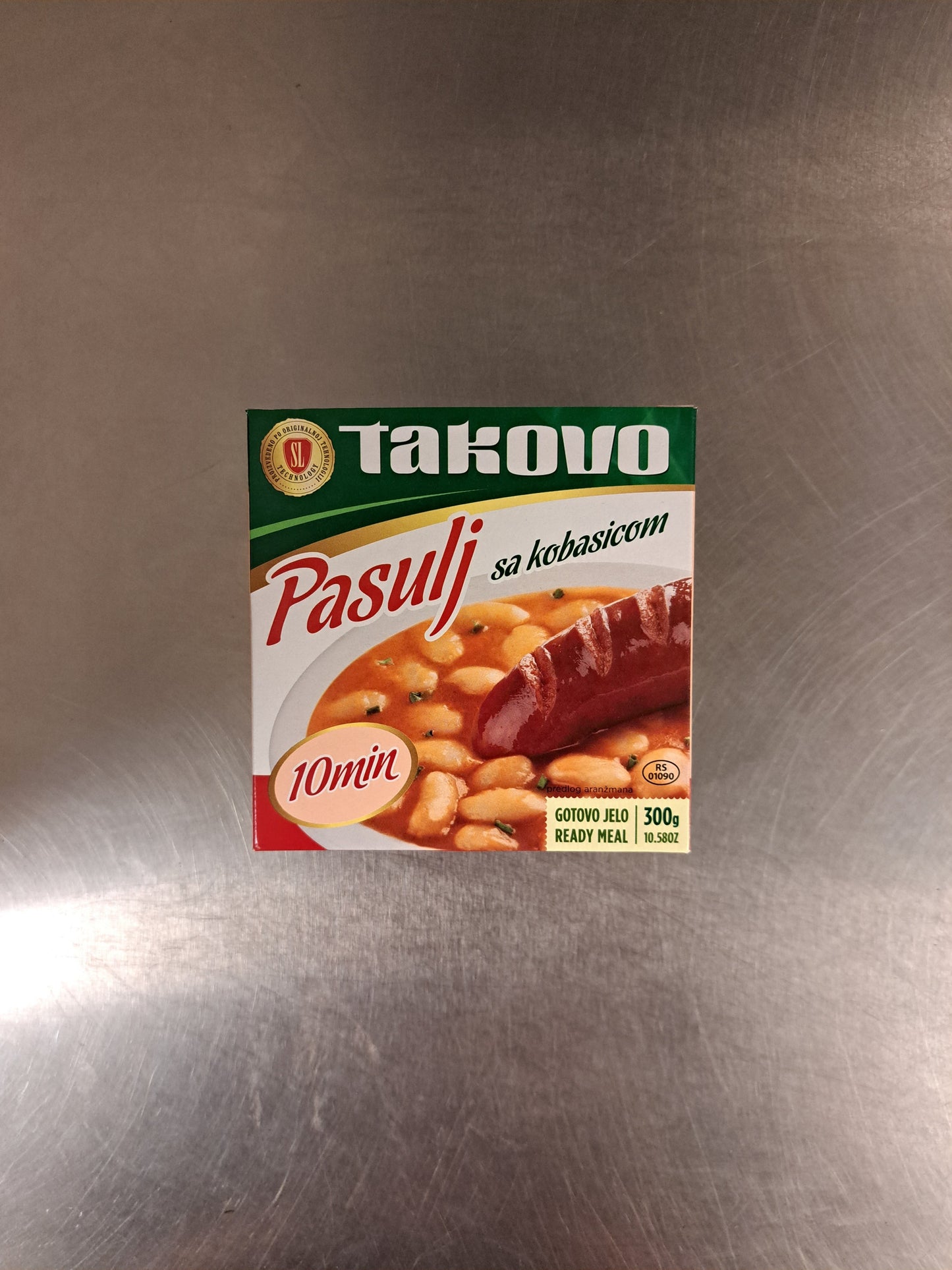 SL Takovo Böngryta med korv - Pasulj sa kobasicom 300g