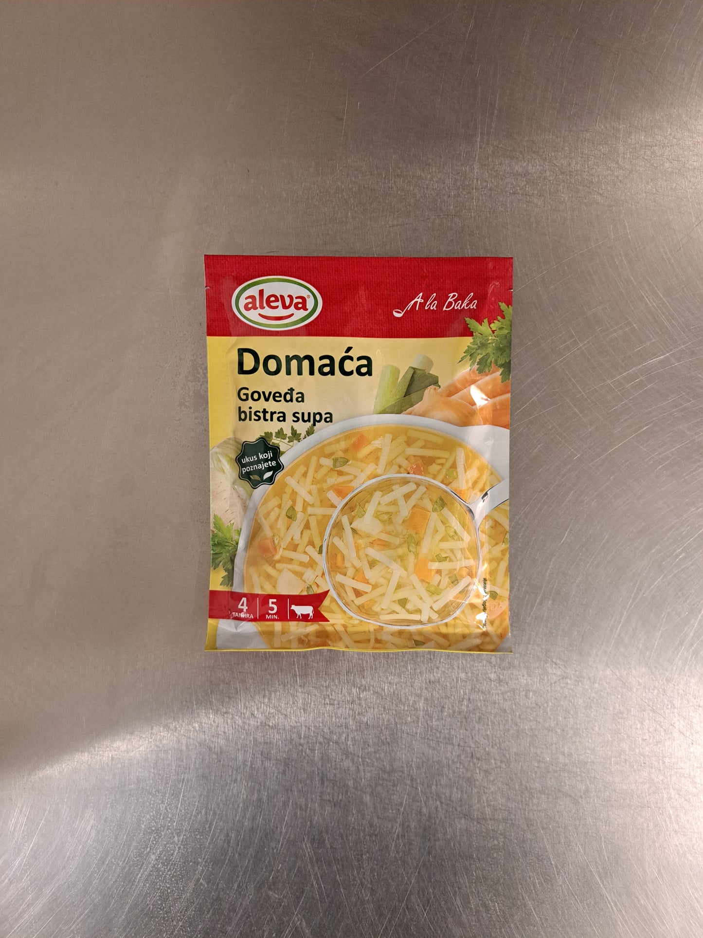Aleva traditionell oxsoppa - domaca govedja bistra supa