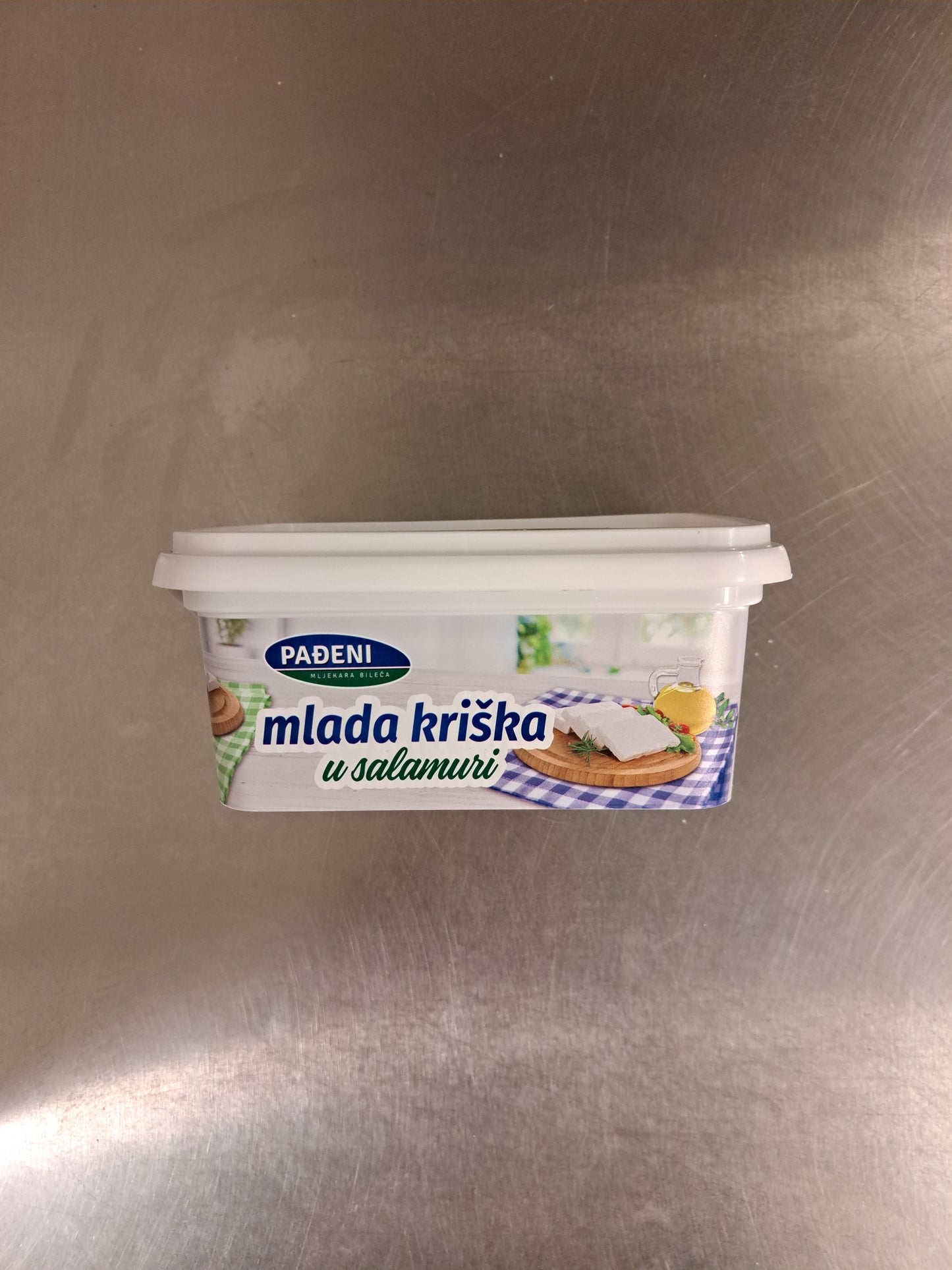 Padjeni mlada kriska u slamuri - ost i saltlake 530g