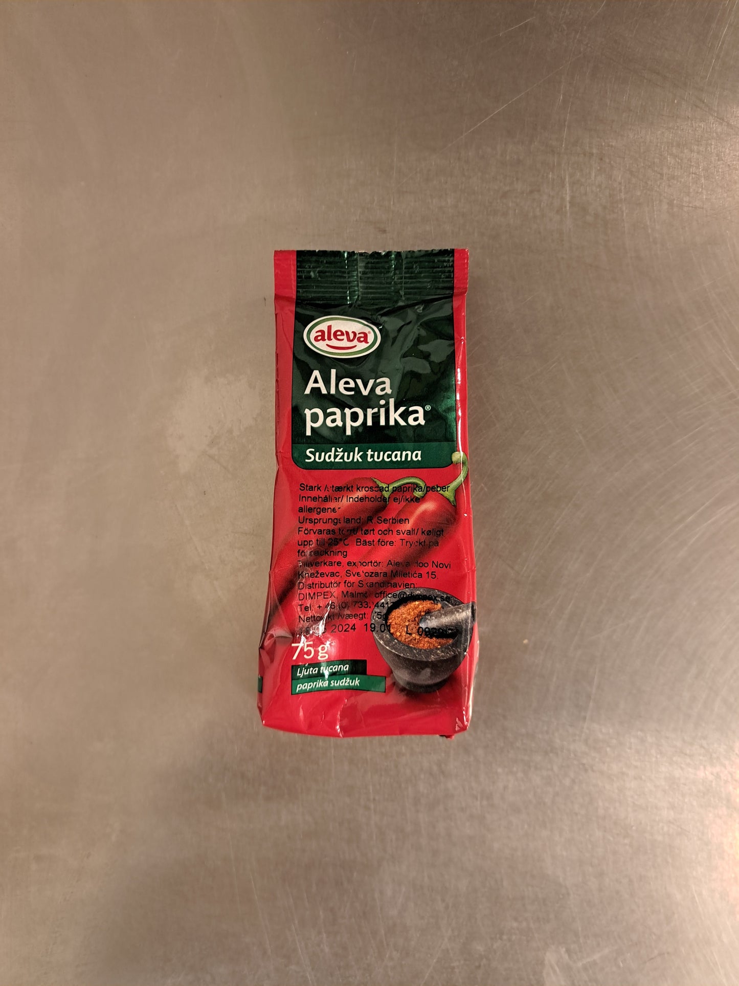 Aleva tucana ljuta paprika - krossad stark paprika