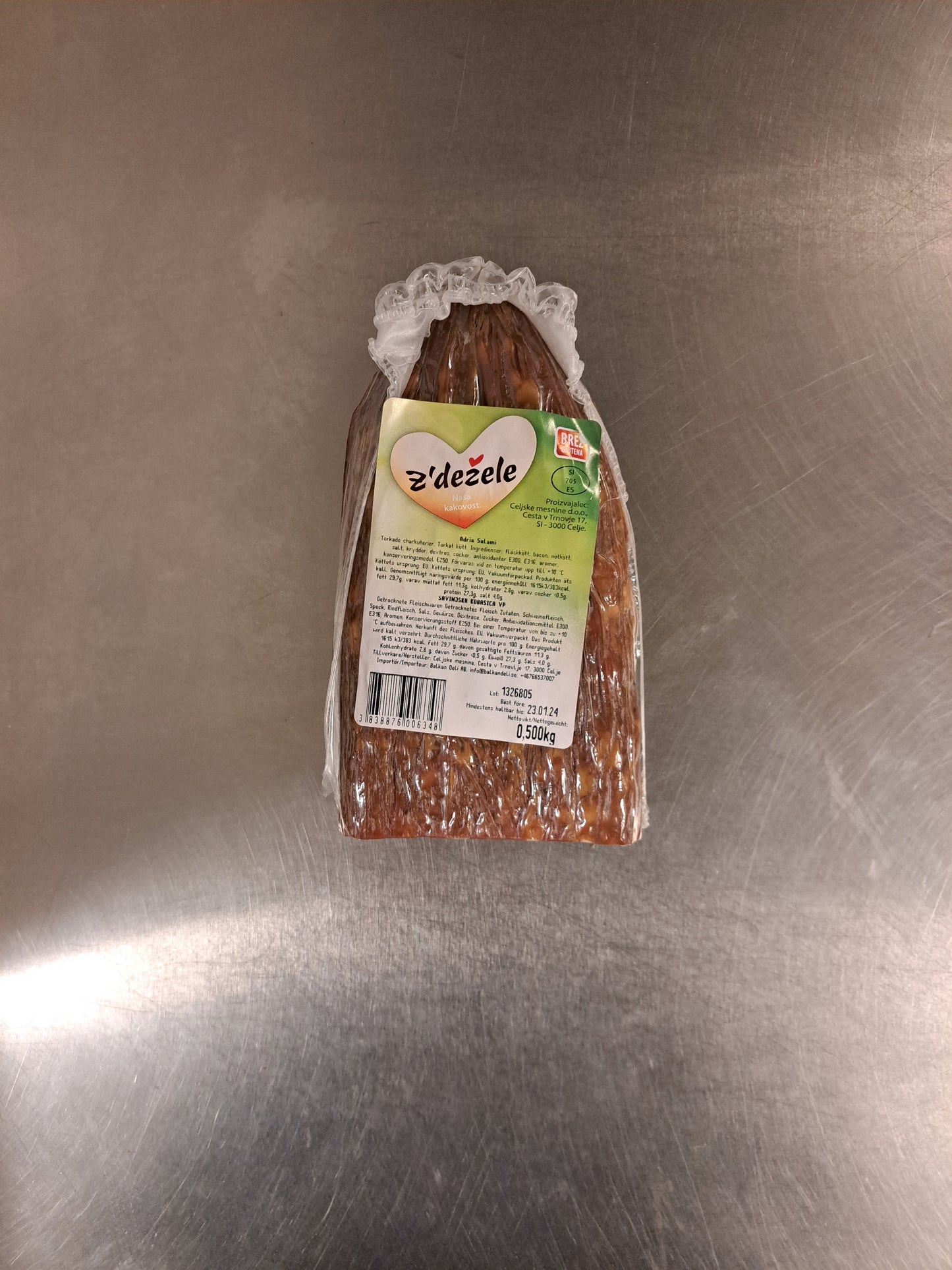 Z'dezele Adria Salama 500g