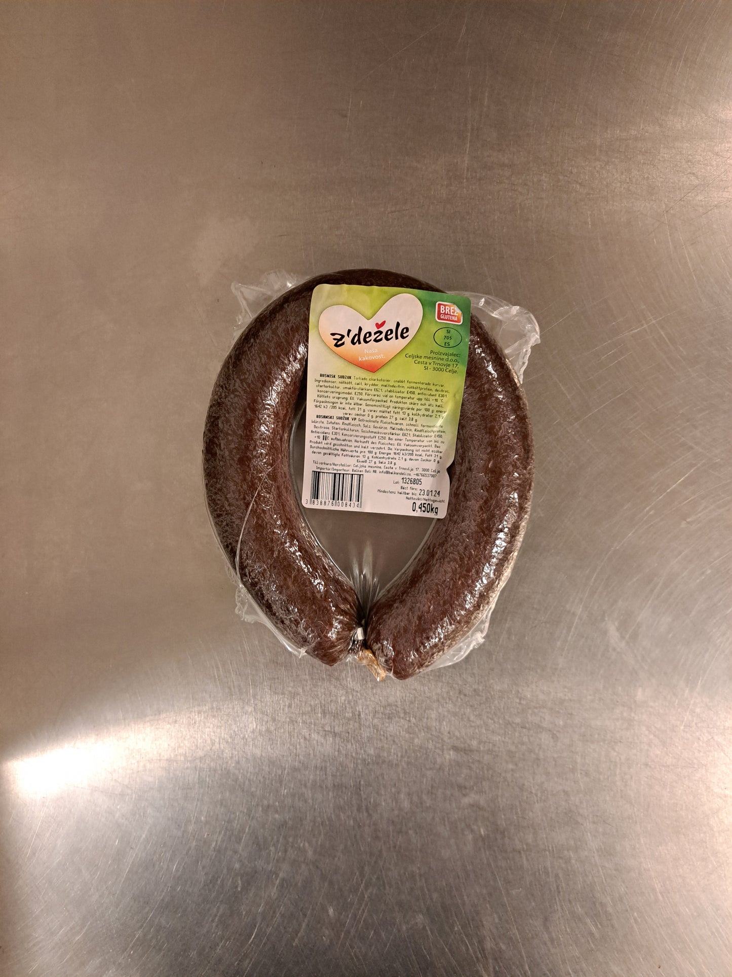 Z'dezele Bosanski sudzuk - Bosnisk sudzuk 450g