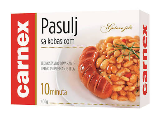 Carnex Böngryta med korv - Pasulj sa kobasicom 400g
