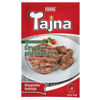 Tajna - zacin Cevapi & Pljeskavice