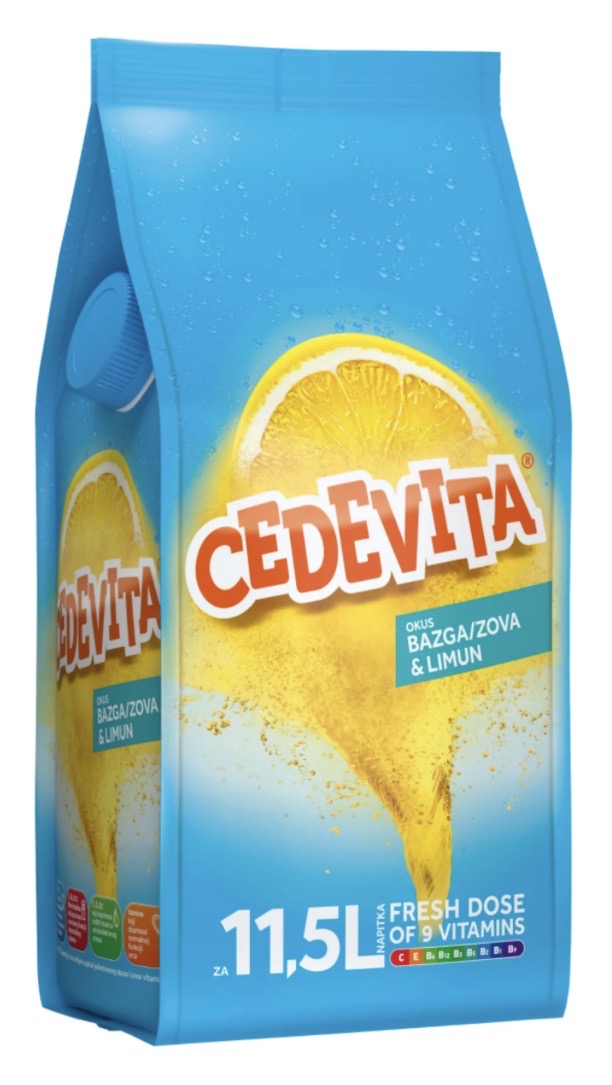 Cedevita Fläder och citron - Zova i limun 900g