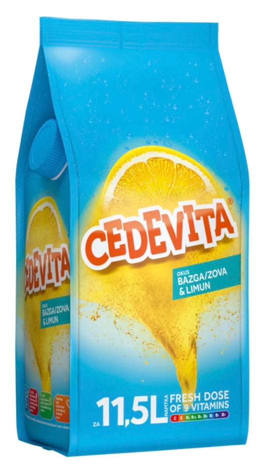 Cedevita Fläder och citron - Zova i limun 900g