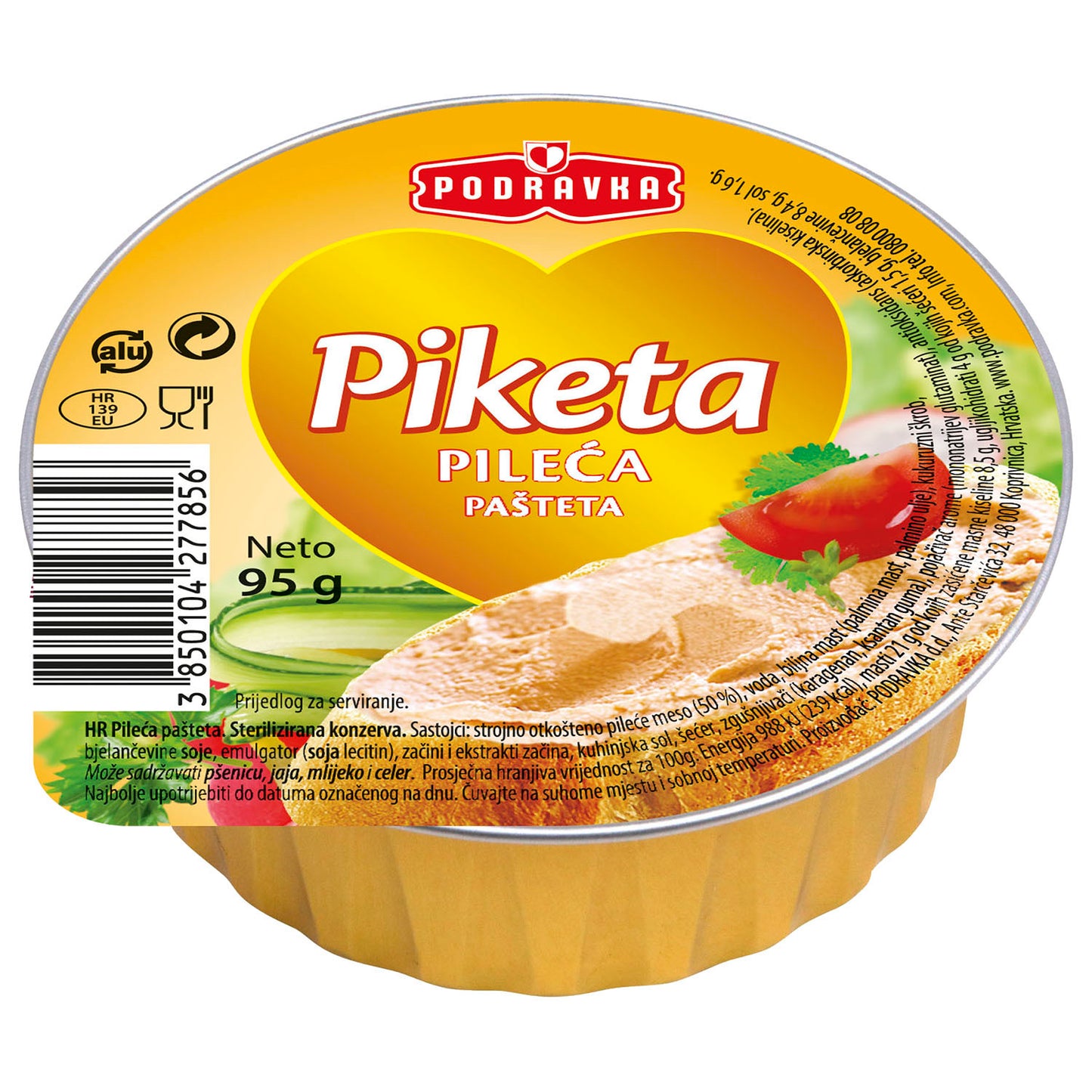 Podravka - piketa pileca 95g