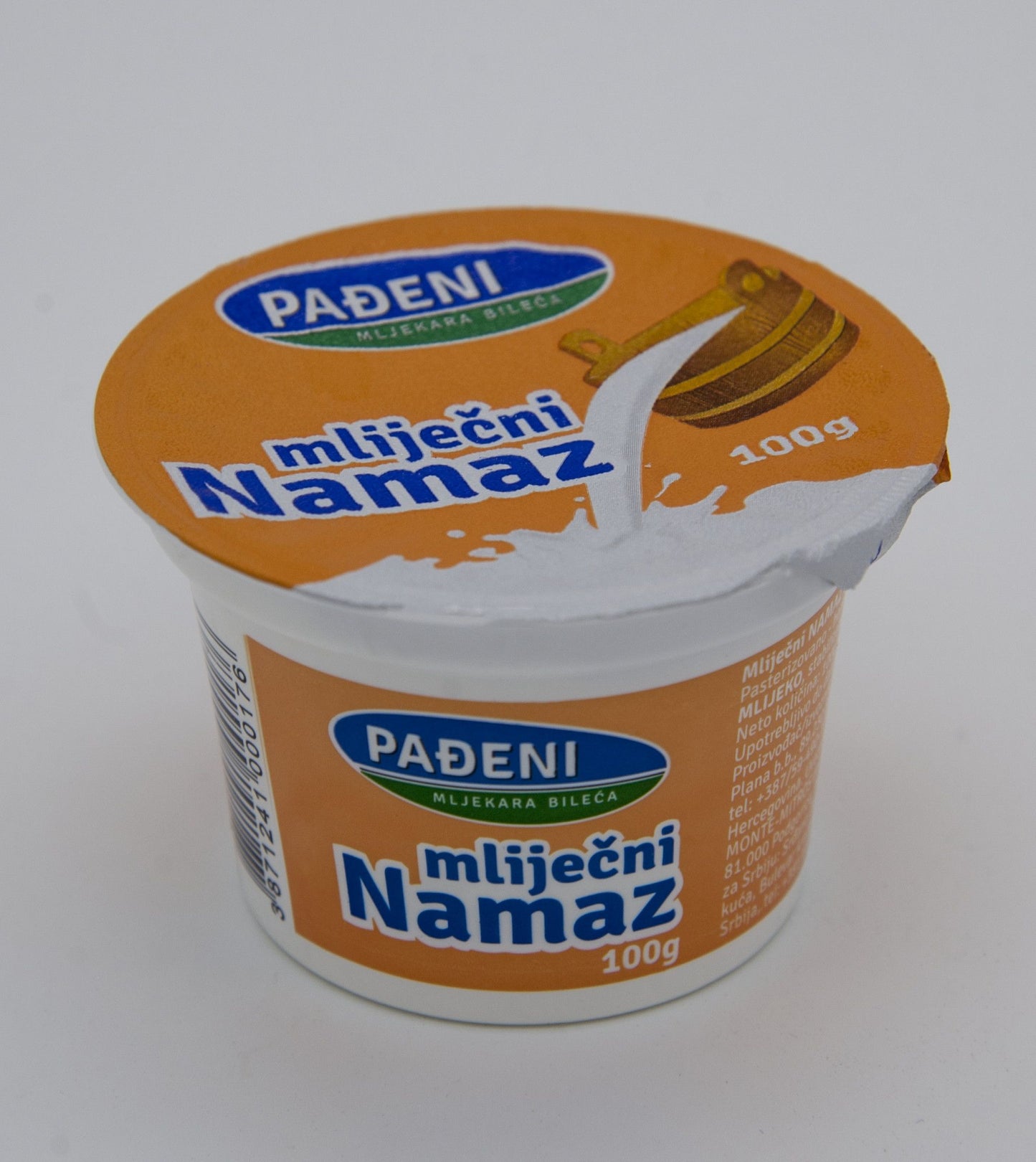 Padjeni mlijecni namaz - krämig färskost 100g