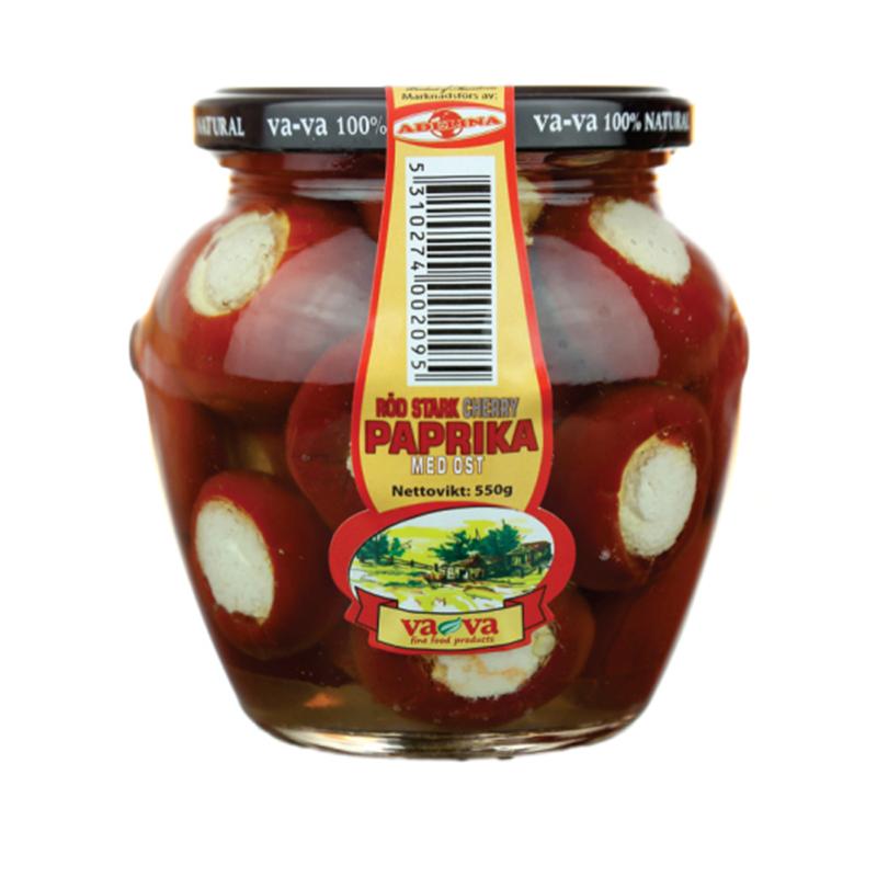Vava cherry paprika med ost - paprika sa sirom 550g