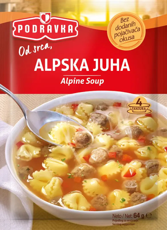 Podravka Alpsoppa - Alpska Juha 64g