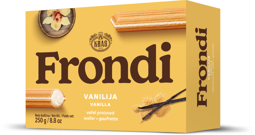 Kras Frondi Vanilija - Vanilj 250g