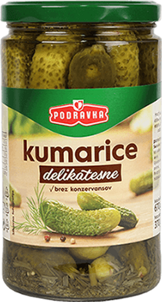 Podravka kiseli krastavac - Saltgurka 670g