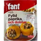 Fant krydda - Fylld paprika och kåldolmar - Punjena paprika i sarma 60g