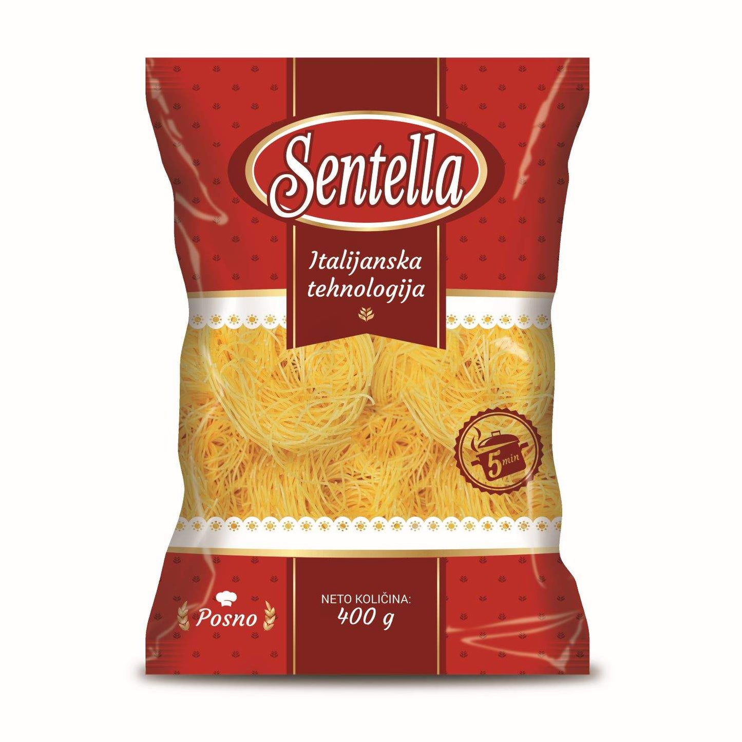 Sentella Fideline "gnezdo" 400g