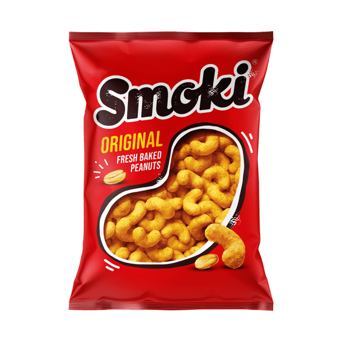 Stark Smoki Jordnötsbågar 130g