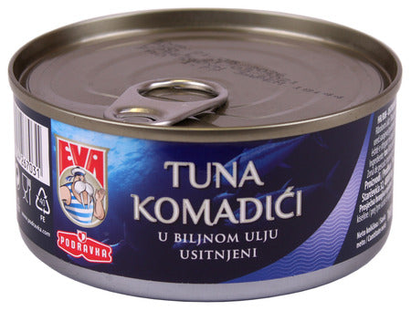 Eva Tonfiskbitar - Tuna komadici 160g