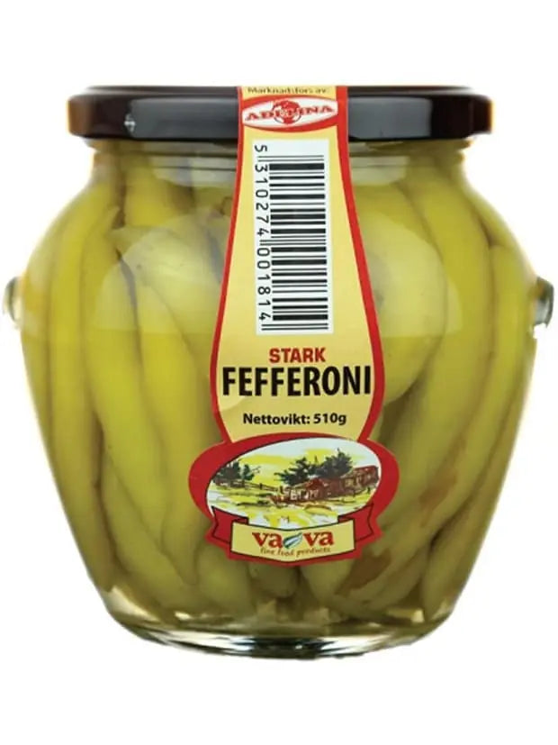 Vava - Fefferoni stark 510g