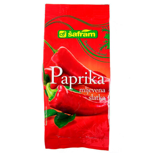Safram paprika mljevena slatka - malen paprika mild 100g