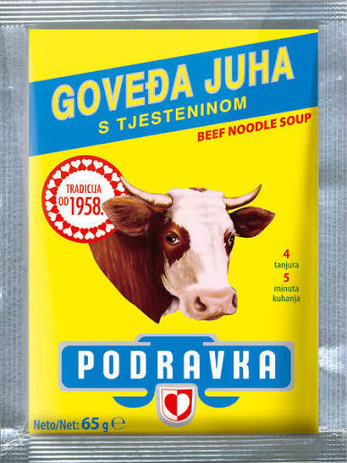 Podravka oxsoppa - govedja juha 65g