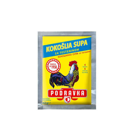 Podravka Kycklingsoppa - Kokosja juha 62g