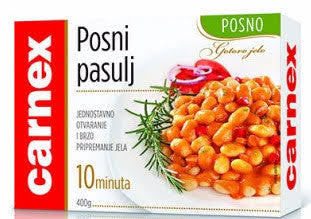 Carnex Böngryta med grönsaker - Pasulj 400g - posno