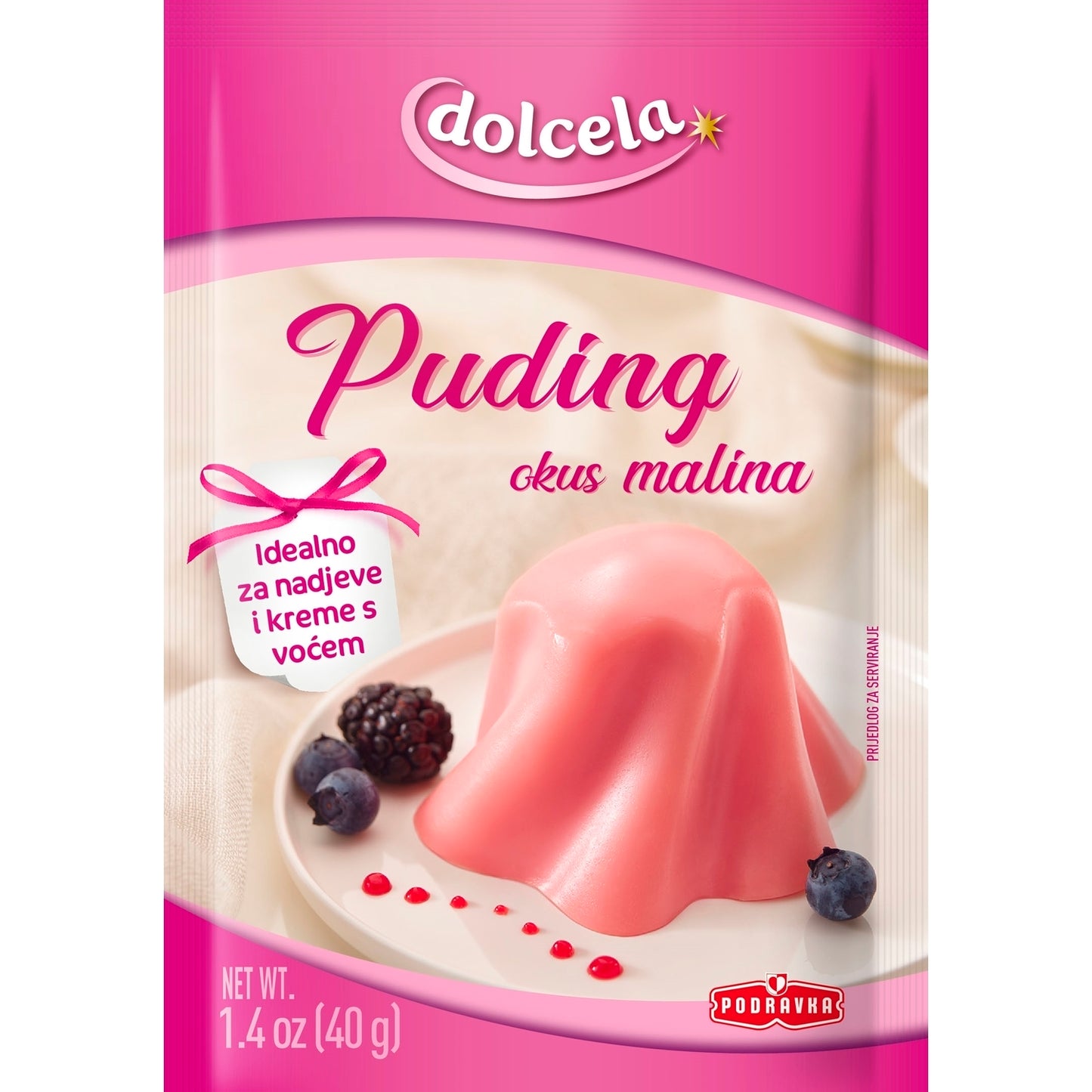 Dolcela - Puding malina