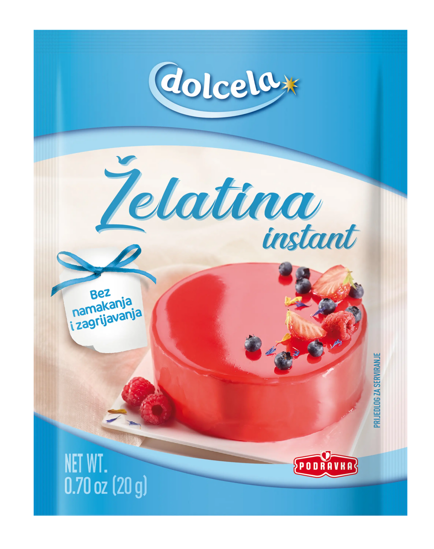 Dolcela - zelatina instant